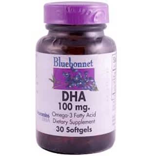 Bluebonnet Nutrition, DHA, 100 mg, 30 Softgels