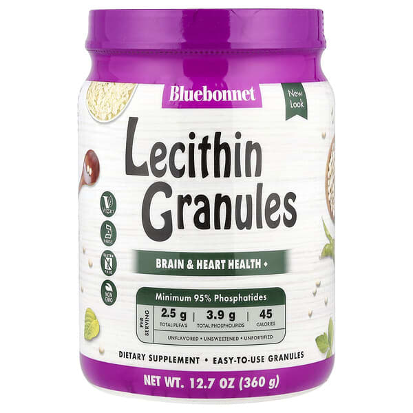 Lecithin Granules, Unflavored, 12.7 oz (360 g)