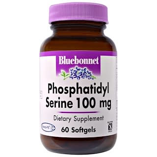 Bluebonnet Nutrition, Phosphatidyl Serine, 100 mg,  60 Softgels