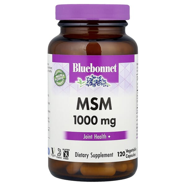 MSM, 1,000 mg, 120 Vegetable Capsules