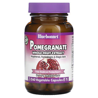 Bluebonnet Nutrition, Super Fruit, экстракт плодов граната, 60 растительных капсул
