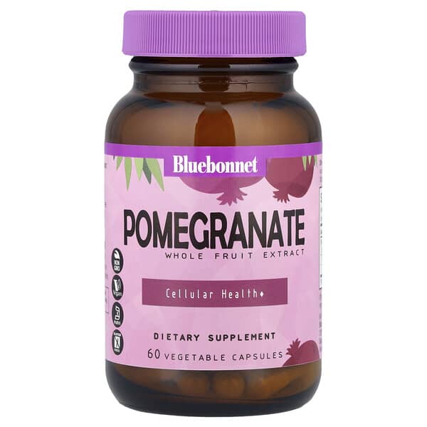 Pomegranate Whole Fruit Extract, 60 Vegetable Capsules