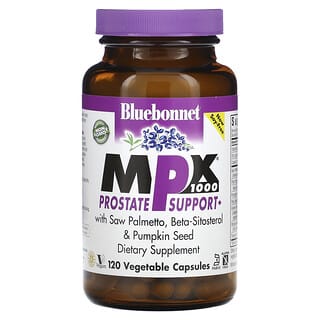 Bluebonnet Nutrition, MPX 1000，前列攝護腺幫助，120 粒素食膠囊