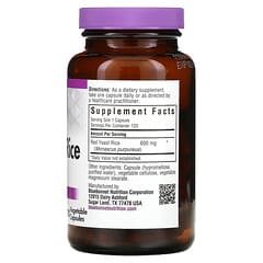 Bluebonnet Nutrition, Roter Hefereis, 600 mg, 120 pflanzliche Kapseln