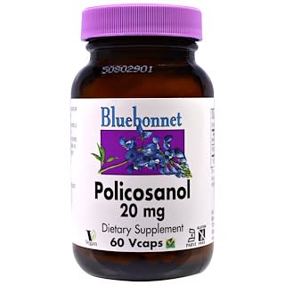 Bluebonnet Nutrition, ポリコサノール, 20 mg, 60 Vcaps®