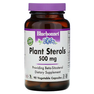 Bluebonnet Nutrition, Esteroles de planta, 500 mg, 90 cápsulas vegetales