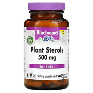 Bluebonnet Nutrition, Stérols végétaux, 500 mg, 90 capsules végétales