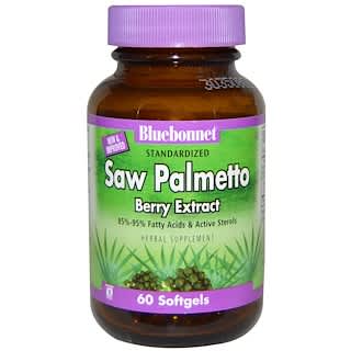 Bluebonnet Nutrition, Herbals, Saw Palmetto Extract 160, 60 Softgels