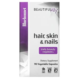 Bluebonnet Nutrition, Beautiful Ally, Hair, Skin & Nails, 90 Vegetable Capsules