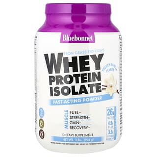 Bluebonnet Nutrition, Whey Protein Isolate, French Vanilla, 2 lbs (924 g)