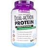 Dual-Action Protein, Whey + Casein, Natural French Vanilla Flavor, 2.1 lb (952 g)
