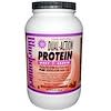 Dual-Action Protein, Whey + Casein, Natural Strawberry Flavor, 2.1 lb (952 g)
