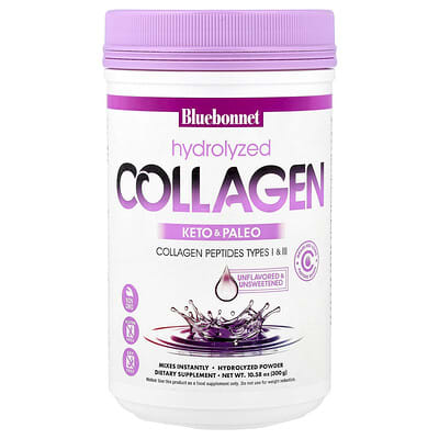 Bluebonnet Nutrition, Hydrolyzed Collagen, Original, 10.58 oz (300 g)