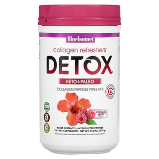 Bluebonnet Nutrition, Desintoxicación, Refrescantes de colágeno, Baya de hibisco`` 320 g (11,29 oz)