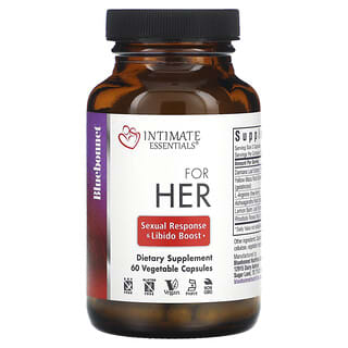 Bluebonnet Nutrition, Intimate Essentials, For Her, 60 Vegetable Capsules
