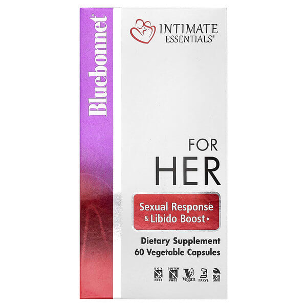Bluebonnet Nutrition, Intimate Essentials, For Her, 60 Vegetable Capsules — product photo 1