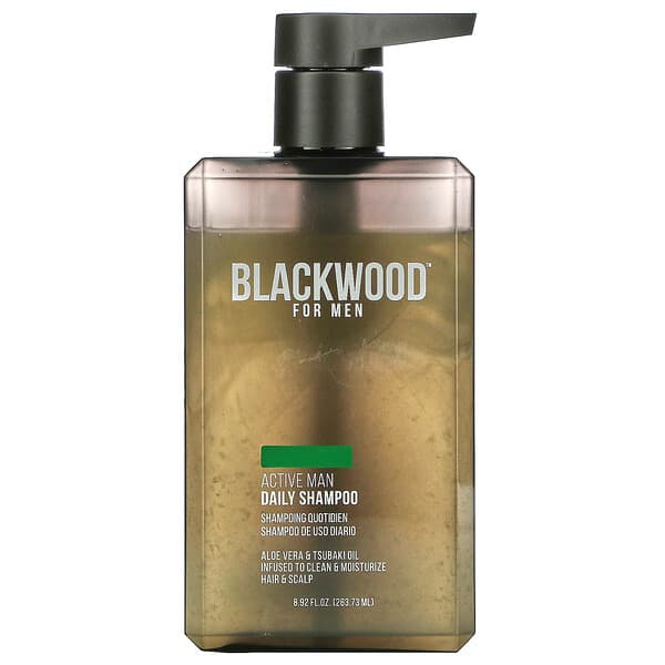 Blackwood For Men‏, Active Man, שמפו יומיומי לגברים, 263.73 מ"ל (8.92 אונקיות נוזל)