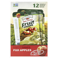 Fruit Crisps, Maçã Fuji, 12 Sacos de Porções Individuais, 10 g (0