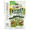 Freeze Dried Fruit Crisps, Variety Pack, 6 Single Serve Bags, 2.26 oz (64 g)