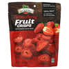 Fruta en rodajas liofilizada, Chips de frutas, fresas, 28 g (1 oz)