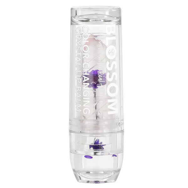 Blossom, Crystal Lip Balm, Color Changing, Purple, 3 g