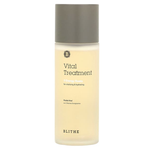 Blithe, Vital Treatment, 5 Energy Roots, 5 fl oz (150 ml)