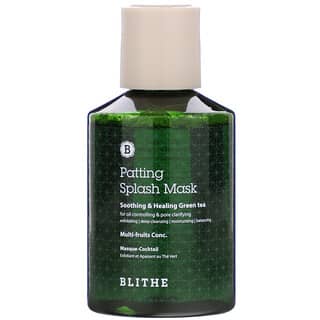 Blithe, Patting Splash Mask, Chá Verde Calmante e Curativo, 5,07 fl oz (150 ml)