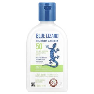Blue Lizard Australian Sunscreen, Kids Mineral-Based Sunscreen, SPF 50+, 5 fl oz (148 ml)