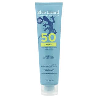 Blue Lizard Australian Sunscreen, Kids Mineral Sunscreen, SPF50, 5 fl oz (148 ml)