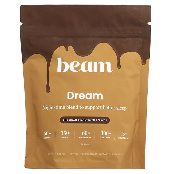 Beam Dream, Chocolate Peanut Butter, 7.62 oz (216 g)