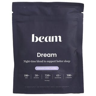 Beam Organics, Dream, какао с корицей, 180 г (6,35 унции)