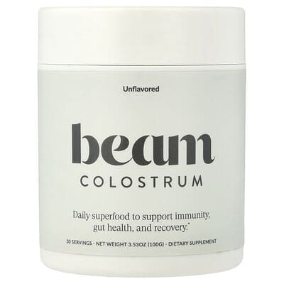 Beam, Colostrum, Unflavored, 3.53 oz (100 g)