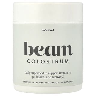 Beam Organics, Colostrum, Unflavored, 3.53 oz (100 g)