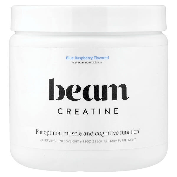 Beam, 크레아틴, 블루 라즈베리, 198g(6.98oz)