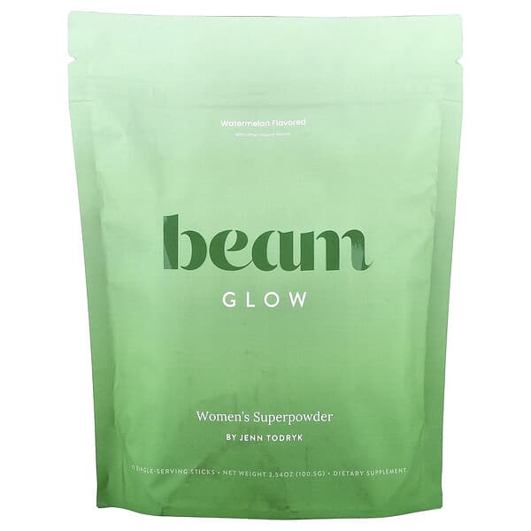 Glow, Watermelon, 15 Single-Serving Sticks, 0.24 oz (6.7 g) Each