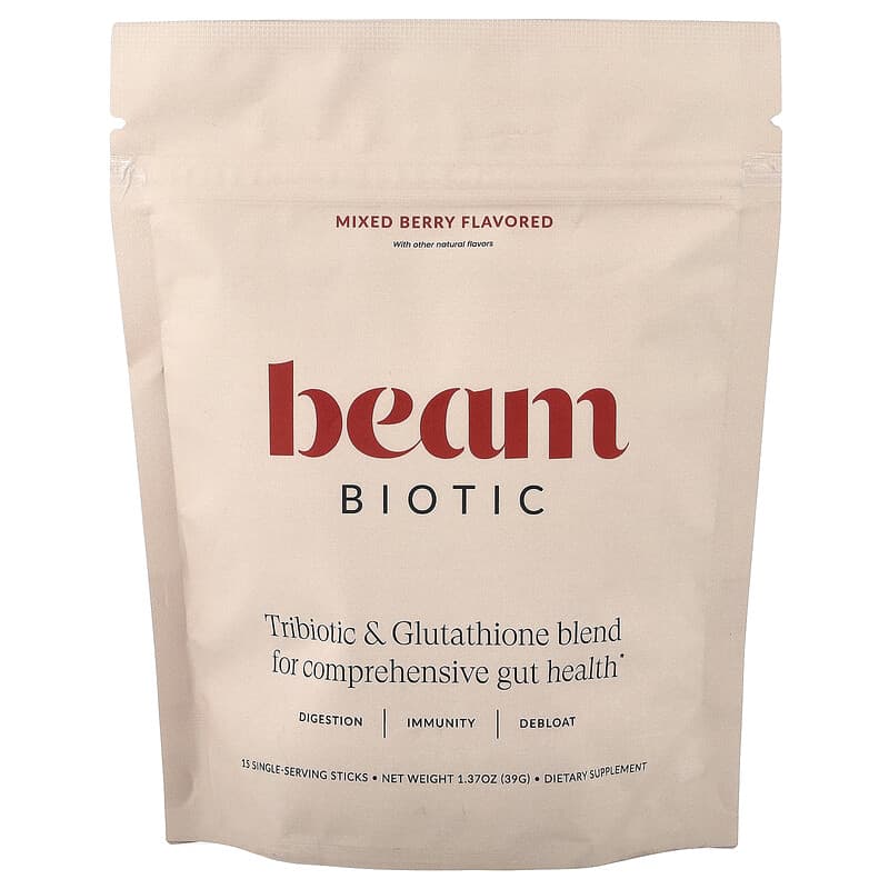 Biotic, Mixed Berry, 15 Stick Packs, 0.09 oz (2.6 g) Each