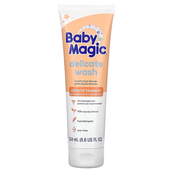 Baby Magic, 델리케이트 워시, 아몬드 블라섬, 254ml(8.6fl oz)