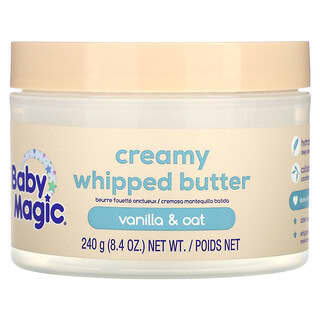 Baby Magic, Creamy Whipped Butter, Vanilla & Oat , 8.4 oz (240 g)
