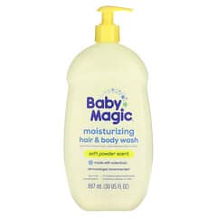  Baby Jolie Jabón corporal para bebé, lavado de cabello y cuerpo  para bebés y recién nacidos 2 en 1, champú + jabón, 7.5 onzas