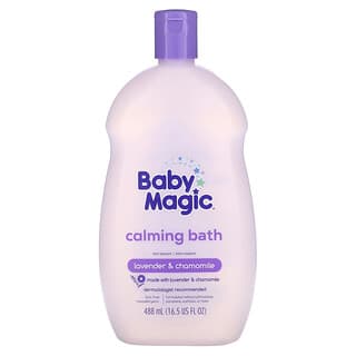 Baby Magic, Banho Calmante, Lavanda e Camomila, 488 ml (16,5 fl oz)