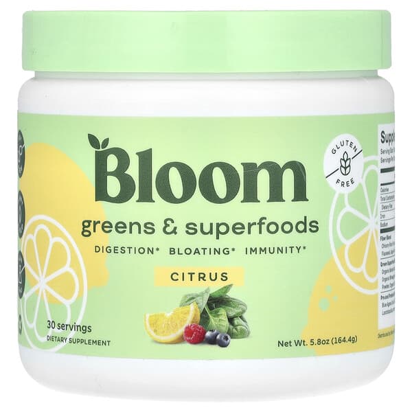 Greens & Superfoods, Citrus, 5.8 oz (164.4 g)