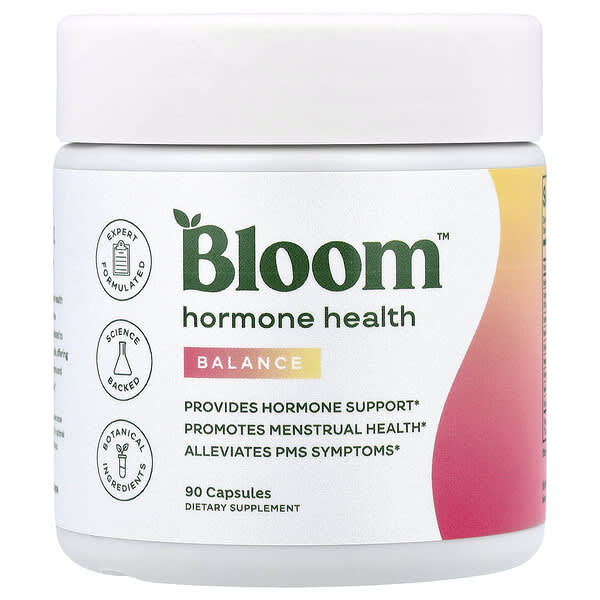 Bloom Hormone Health, Balance, 90 Capsules
