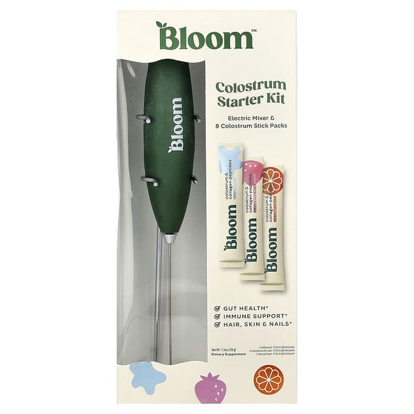 Bloom Colostrum Starter Kit, 9 Piece Kit