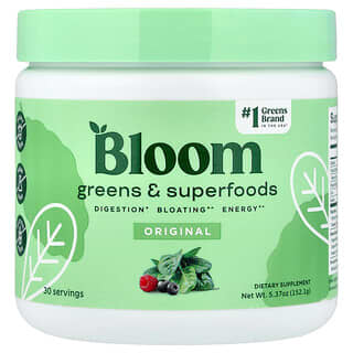Bloom, ვიტამინები და მინერალები, ბუნებრივი , 5.3 სუფრის კოვზი (163 გ)