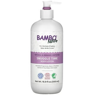 Bambo Nature, Loción corporal Snuggle Time, 500 ml (16,9 oz. Líq.)