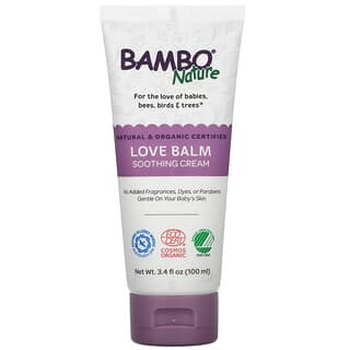 Bambo Nature, Love Balm 舒緩霜，3.4 液量盎司（100 毫升）