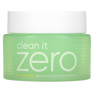 Banila Co., Clean It Zero, кислотный очищающий бальзам с тремя пилингами, 100 мл (3,38 жидк. Унции)