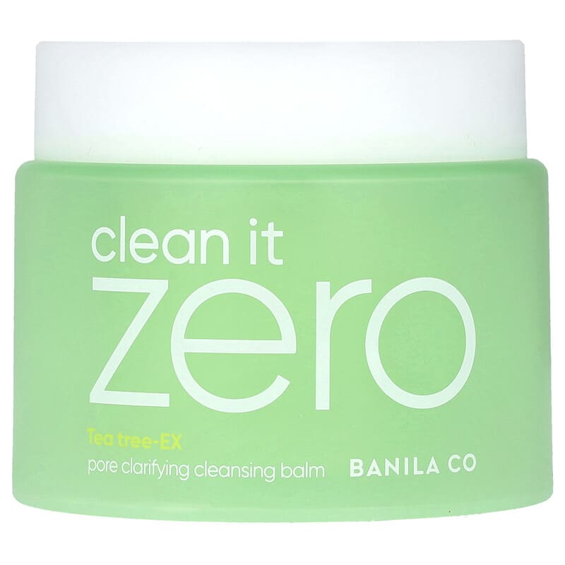 Clean It Zero, Bálsamo de Limpeza Clareador dos Poros, Tea Tree-EX