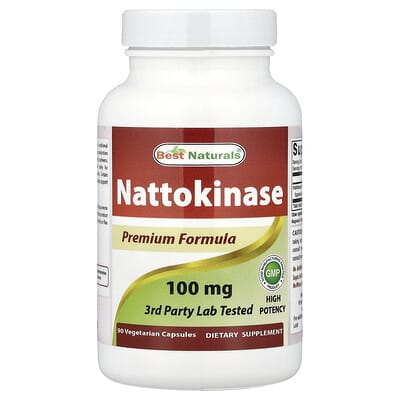 Best Naturals, Nattokinase, 100 mg, 90 Vegetarian Capsules