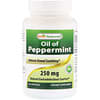 Oil of Peppermint, 250 mg, 120 Capsules